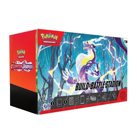 Pok&eacute;mon Karmesin und Purpur Build & Battle Stadion DE