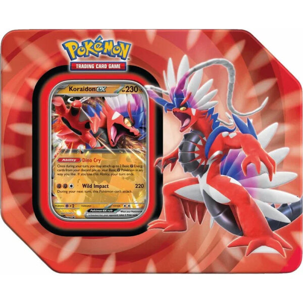 Pok&eacute;mon Karmesin & Purpur Koraidon EX Tin DE