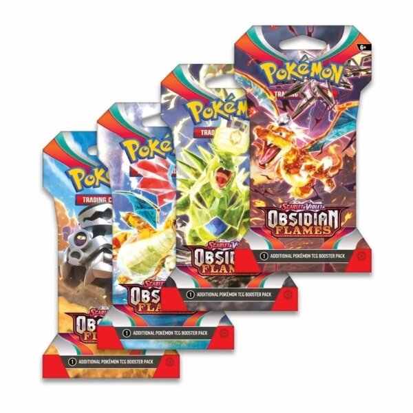 Pok&eacute;mon Scarlet & Violet Obsidian Flames Sleeved Booster EN