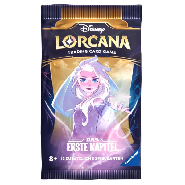 Disney Lorcana Set 1 Das Erste Kapitel Booster DE