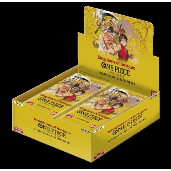 One Piece OP04 Kingdoms of Intrigue Display EN