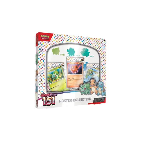 Pok&eacute;mon Karmesin & Purpur151 Poster Kollektion DE