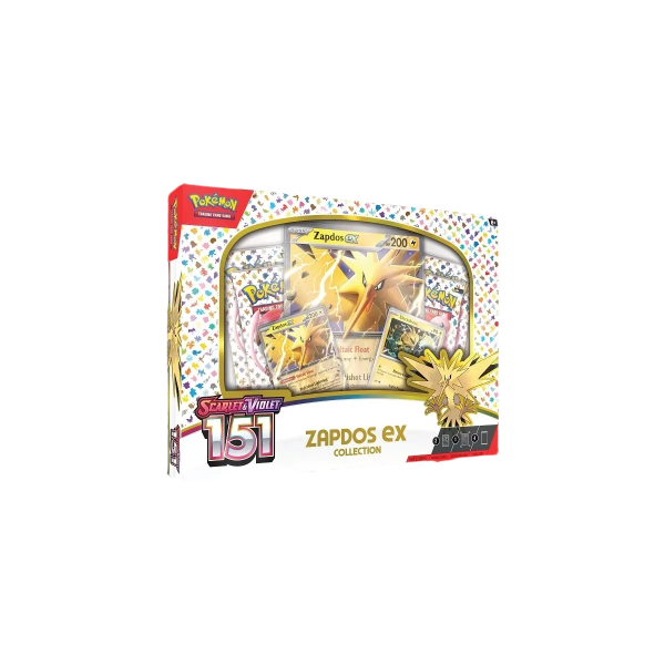Pok&eacute;mon Scarlet & Violet 151 Zapdos Ex Collection EN