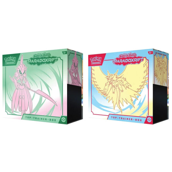 Pok&eacute;mon Karmesin & Purpur Paradox Rift Top Trainer Box DE