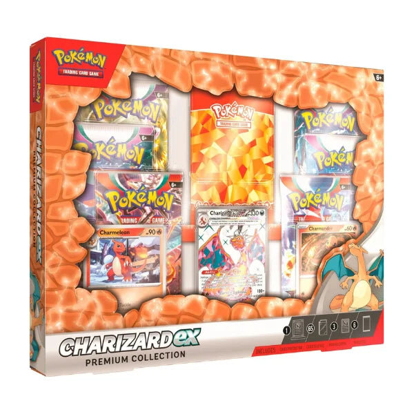 Pok&eacute;mon Scarlet & Violet Charizard Ex Premium Collection EN