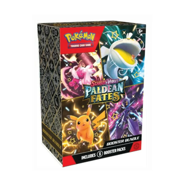 Pok&eacute;mon Scarlet & Violet Paldean Fates Booster Bundle EN