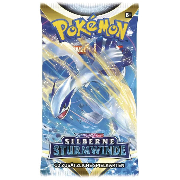Pok&eacute;mon Schwert & Schild Silberne Sturmwinde Booster DE