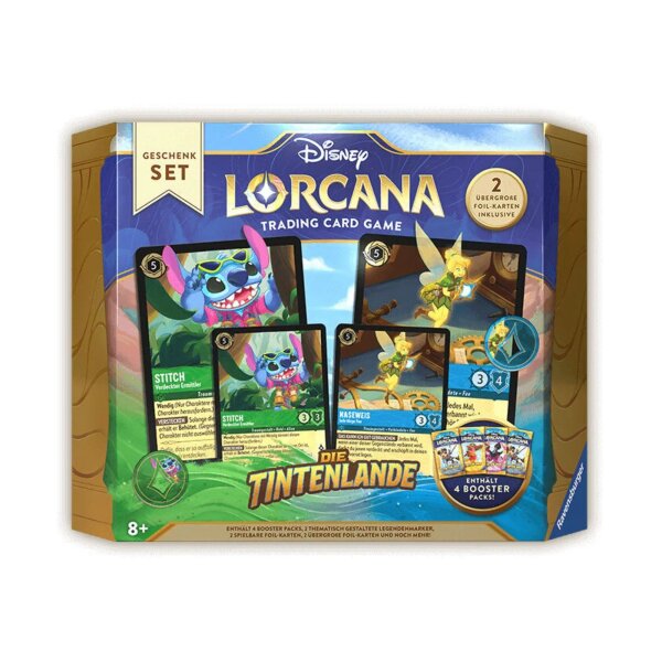 Disney Lorcana Set 3 Die Tintenlande Geschenk-Set DE
