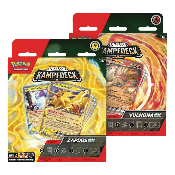 Pok&eacute;mon Karmesin & Purpur Deluxe Kampfdeck M&auml;rz 2024 DE