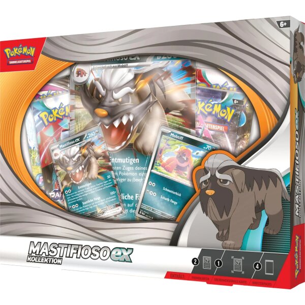 Pok&eacute;mon Karmesin & Purpur Kollektion Mastifioso Ex DE