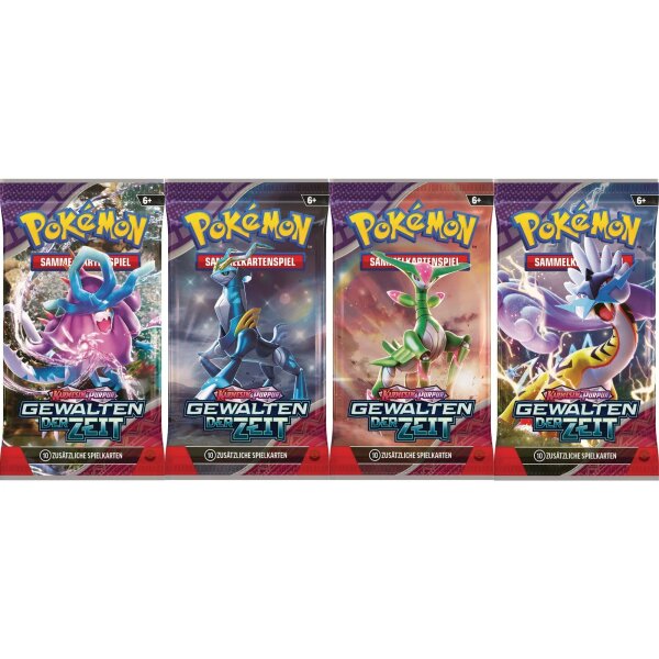 Pok&eacute;mon Karmesin & Purpur Gewalten der Zeit Booster DE