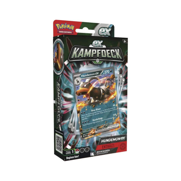 Pok&eacute;mon Karmesin & Purpur Kampfdeck Ex Hundemon Ex  DE