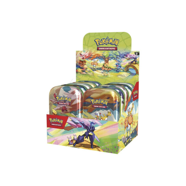 Pok&eacute;mon Karmesin & Purpur Farbenfrohes Paldea Mini-Tin Boxen DE