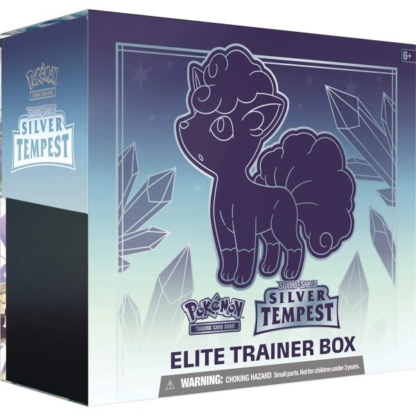Pok&eacute;mon Sword & Shield Silver Tempest Elite Trainer Box EN