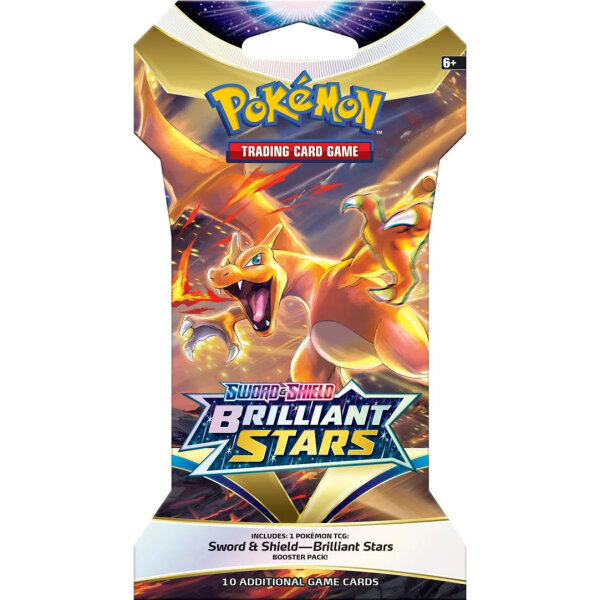 Pok&eacute;mon Scarlet & Violet Brilliant Stars Sleeved Booster EN