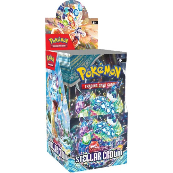 Pok&eacute;mon Scarlet & Violet Stellar Crown 18er Display EN