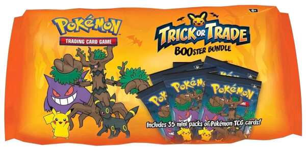 Pok&eacute;mon Sword & Shield Trick or Trade BOOster Bundle EN