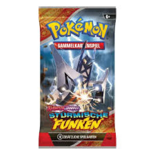 Pok&eacute;mon Karmesin & Purpur St&uuml;rmische Funken Booster DE