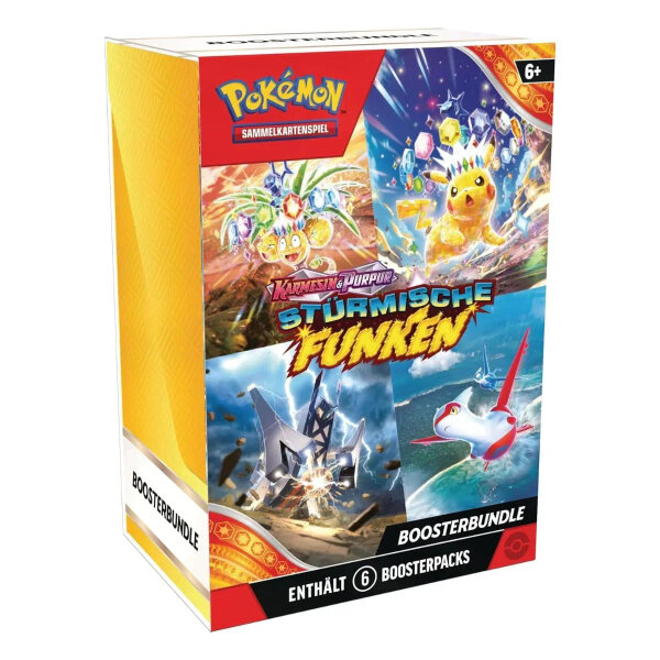 Pok&eacute;mon Karmesin & Purpur St&uuml;rmische Funken Build & Battle DE
