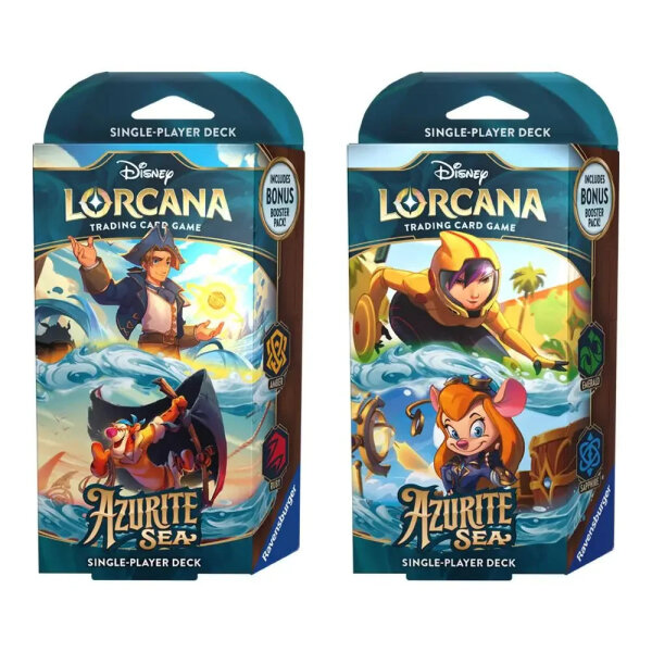 Disney Lorcana Set 6 Azurite Sea Starter Deck EN