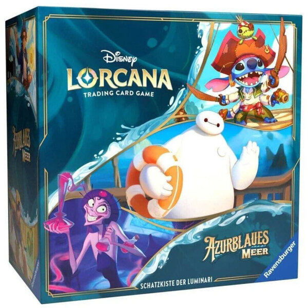 Disney Lorcana Set 6 Azurblaues Meer Schatzkiste DE