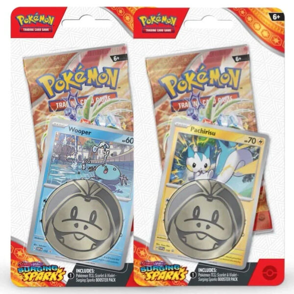 Pok&eacute;mon Scarlet & Violet Surging Sparks 1-Pack Blister EN