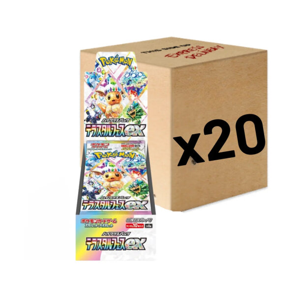 Pok&eacute;mon Scarlet & Violet Terastal Festival Case JP