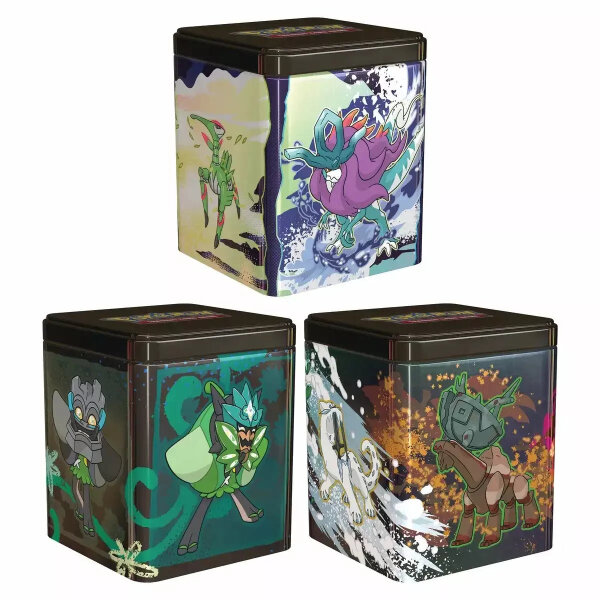 Pok&eacute;mon Karmesin & Purpur  Stapel-Tin Fr&uuml;hjahr 2025 DE