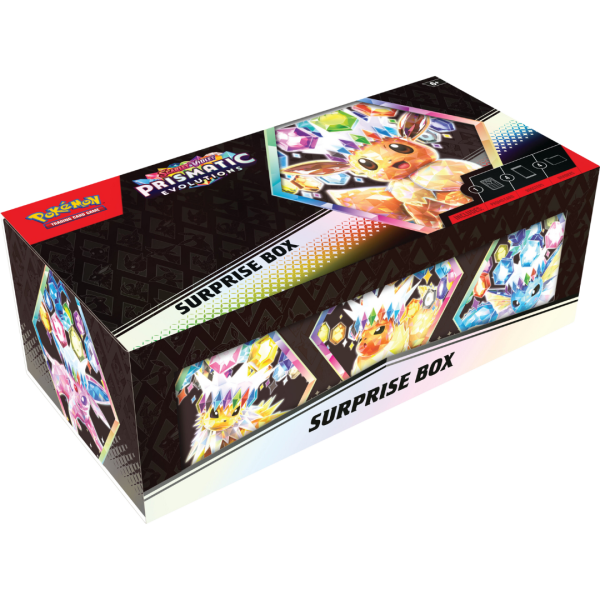 Pok&eacute;mon Scarlet & Violet Prismatic Evolutions Surprise Box EN