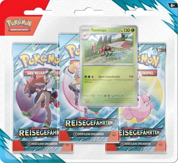 Pok&eacute;mon Karmesin & Purpur Reisegef&auml;hrten 3-Pack Blister DE