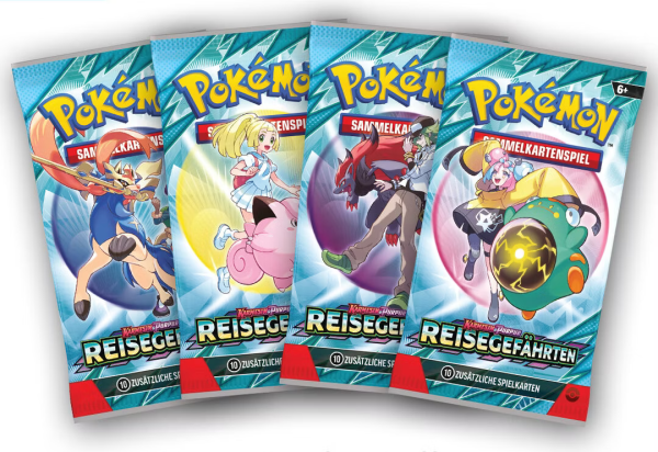 Pok&eacute;mon Karmesin & Purpur Reisegef&auml;hrten Booster DE