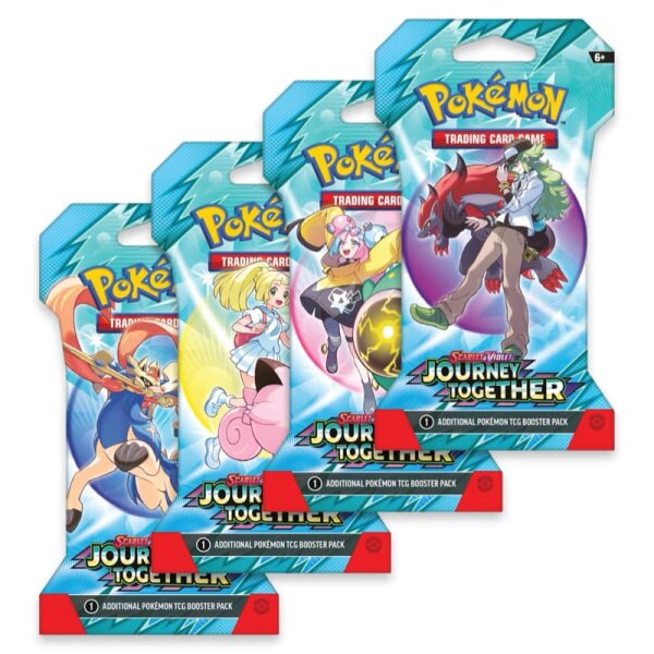 Pok&eacute;mon Scarlet & Violet Journey Together Sleeved Booster EN