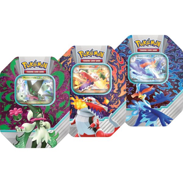 Pok&eacute;mon Scarlet & Violet PaldeaPartners Tin Box EN