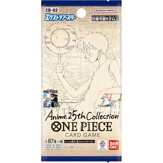 One Piece EB02 Anime 25th Collection Booster EN