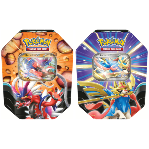 Pok&eacute;mon Karmesin & Purpur Tin-Box Schlagkr&auml;ftige Legenden DE Zacian