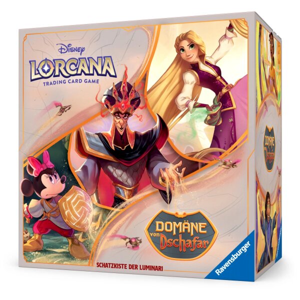 Disney Lorcana Set 8 Dom&auml;ne von Dschafar Schatzkiste DE