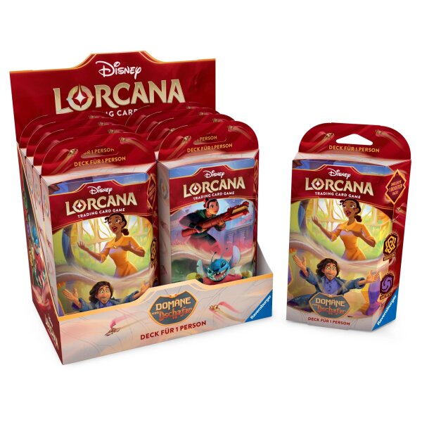 Disney Lorcana Set 8 Dom&auml;ne von Dschafar Starterdeck DE