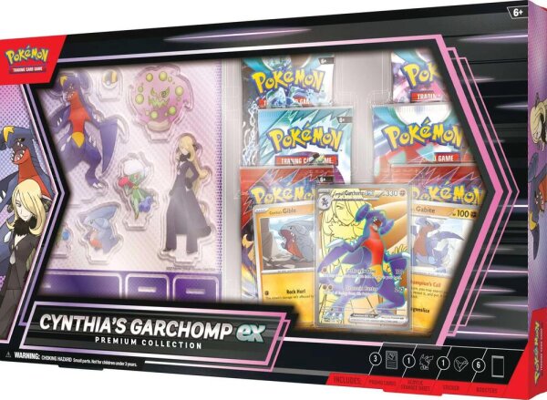 Pok&eacute;mon Cynthias Garchomp Ex Premium Collection EN