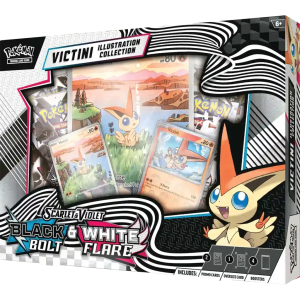 Pok&eacute;mon Scarlet & Violet 10.5 "Black Bolt" & "White Flare" Illustration Collection EN