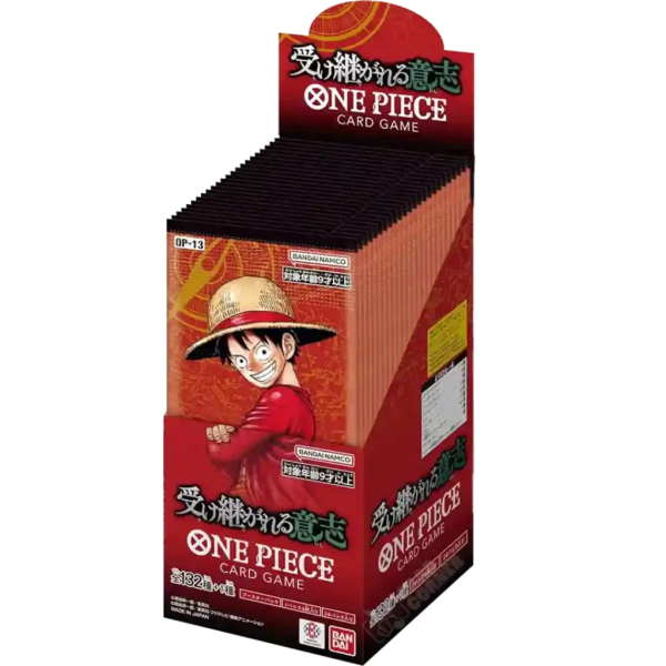 One Piece OP13 Carrying on His Will Display JP