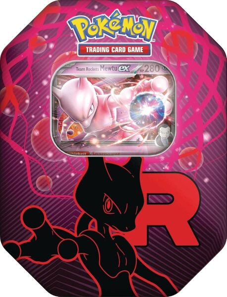 Pok&eacute;mon Scarlet & Violet Tin-Box Team Rocket Herbst 2025 EN