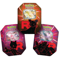 Pok&eacute;mon Karmesin & Purpur Team Rocket Tin Box...