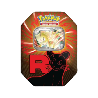 Pok&eacute;mon Karmesin & Purpur Team Rocket Tin Box Herbst 2025 DE